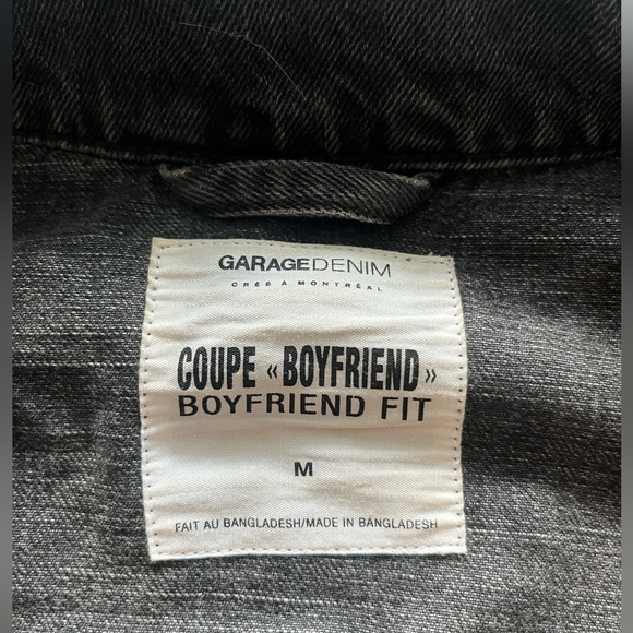 Garage oversized jean jacket 🖤 - Picture 2 of 2